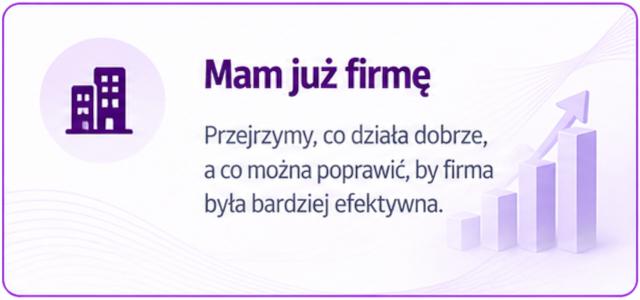 Masz już Firmę ? Pomożemy w Optymalizacji...
