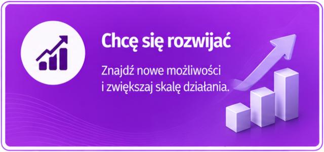 Chcesz się rozwijać ? Zapraszamy...
